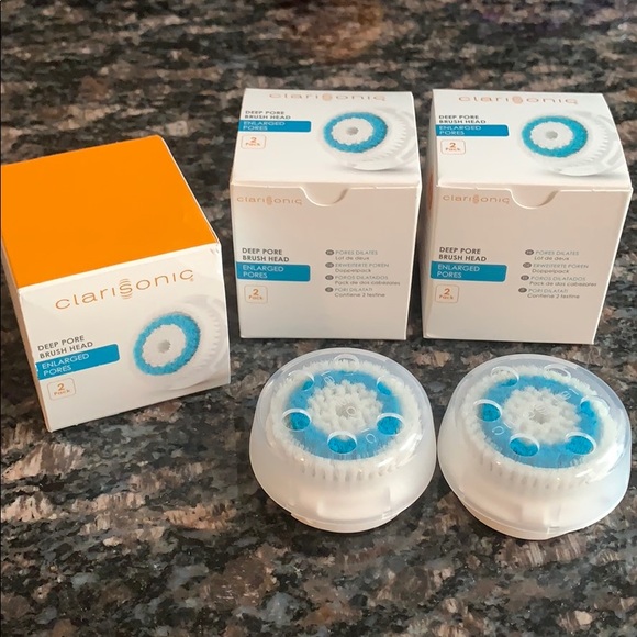 2 PACK Clarisonic Deep Pore Brush Heads - Picture 3 of 4